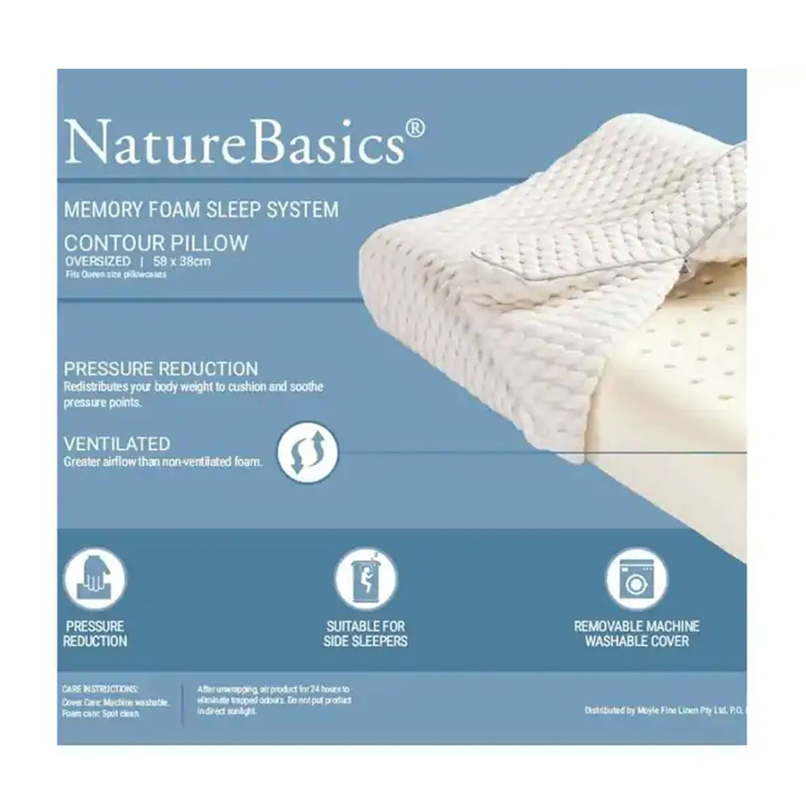 Alastair's dream science contour memory foam pillow best sale