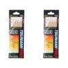 2x Tsunami 8 Red Hook Sabiki Rig - Iridescent Glo Head Flash and Beads Size 16