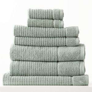 Renee Taylor Cambridge 650 Gsm Textured 7 Piece Eucalyptus