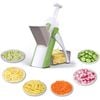 Catzon 5-in-1 Mandoline Slicer Adjustable Thickness 0.1-8mm-Green