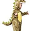 Roarin Rex Green Dinosaur Boys Costume - 3-5