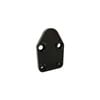 Fuel Pump Block Off Plate Small Block Chev Black Anodised Billet Aluminium