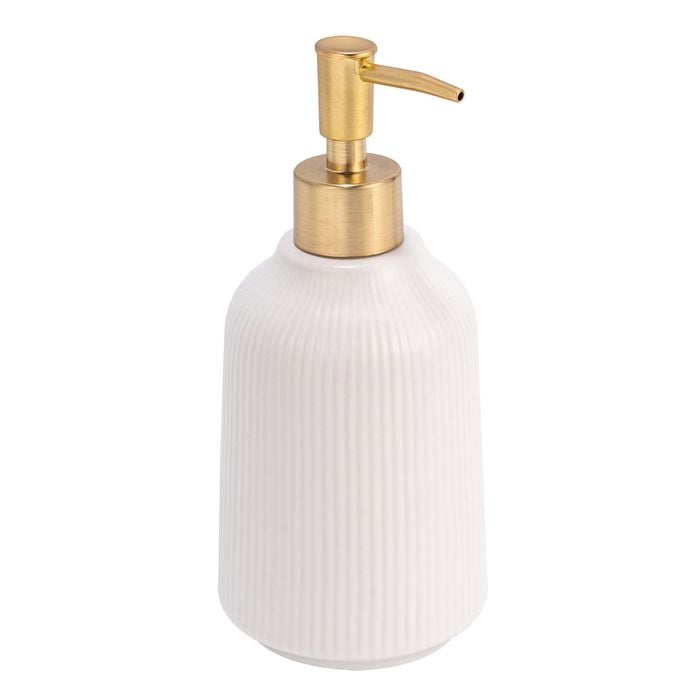 Astin Sinclair 430ml Matt White Denva Soap Dispenser