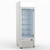Thermaster 540L Single Glass Door Colourbond Upright Drink Fridge White LG-540P