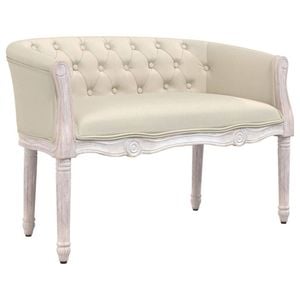 vidaXL Bench Entryway Hallway Bench Seat End of Bed Footrest Living Room Linen