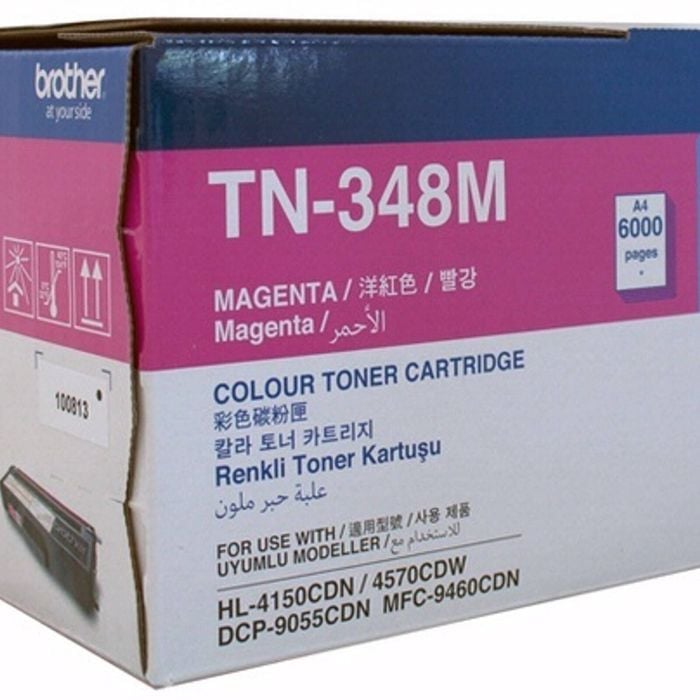 Brother Tn-348m Colour Toner - 6000 High Yield Pages