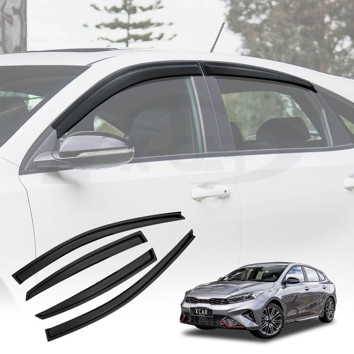Weathershields for Kia Cerato Hatch 2018-2024 Car Weather Shields Wind Deflectors Window Visor