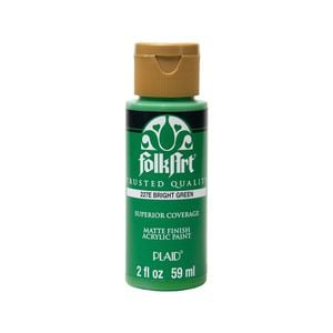 Folkart Premium Acrylic Paint 59ml Bright Green