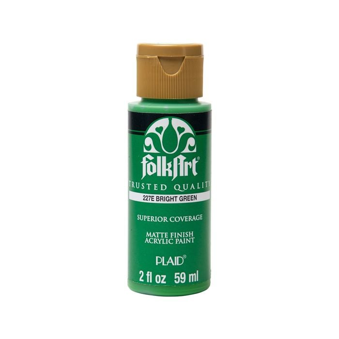 Folkart Premium Acrylic Paint 59ml Bright Green