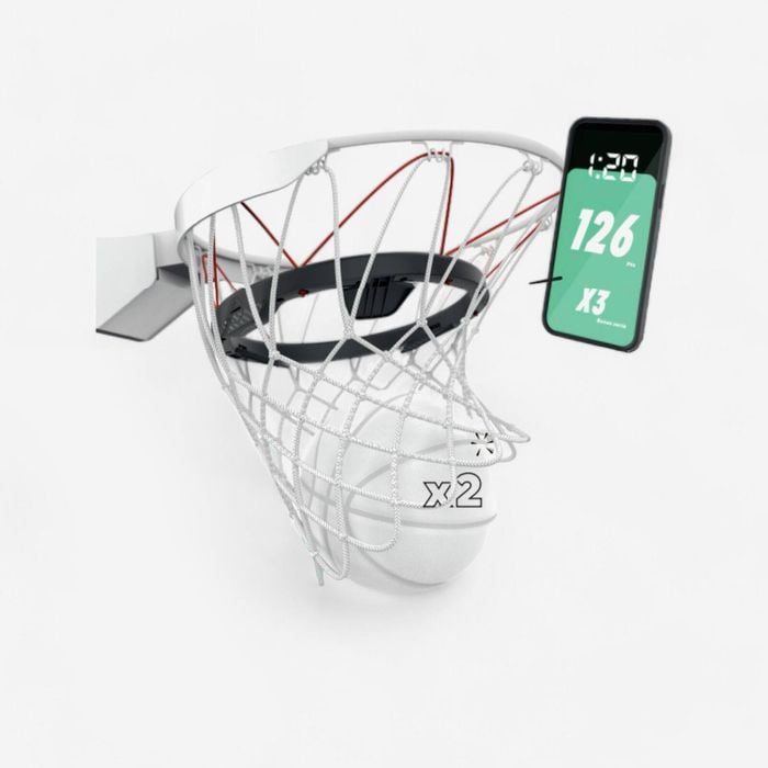 Decathlon | Smart Basketball Hoop With Mini-games - Decathlon Basketball Play - One Size
