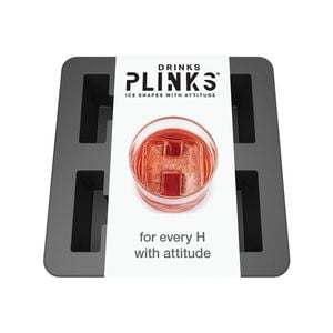 DrinksPlinks Letter H Ice Cube Tray