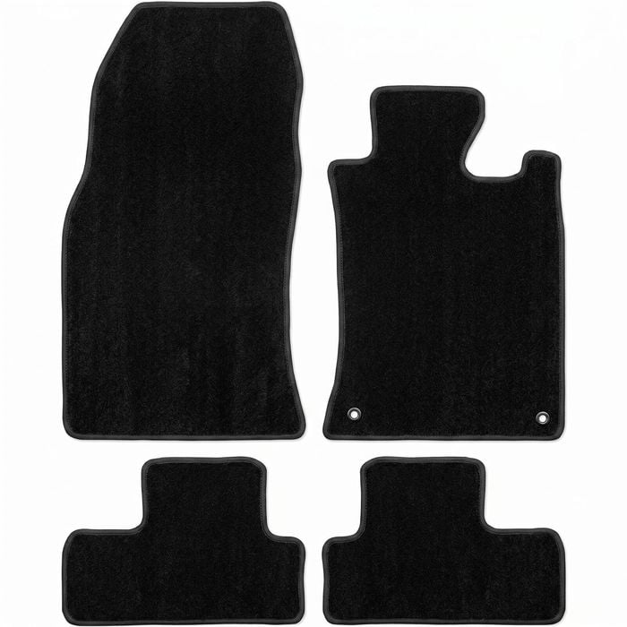 For Mini Cooper R50 R53 01/2002-2008 Custom Black Car Carpet Floor Mats