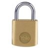 Yale 30mm Standard Security Brass Padlock