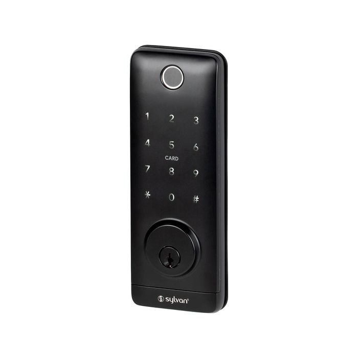 Sylvan Black Electronic Smart Entry Deadbolt 