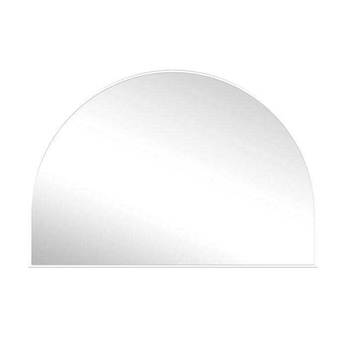 Barelli 800 x 1200mm White Ambiente Arch Framed Mirror Bunnings Australia