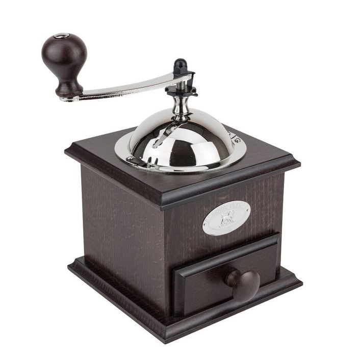 Peugeot Nostalgie Coffee Mill Walnut Wood Look 21cm