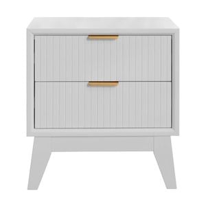 Matilda Bedside Table White
