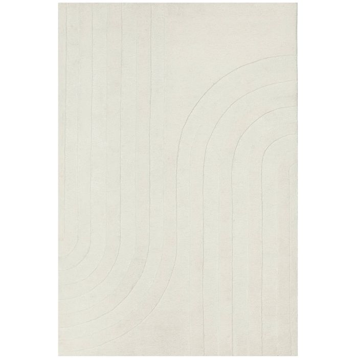 The Rug Connection Issey Trail Off White 225x155cm - Medium Hand Tufted Indoor Floor Rug