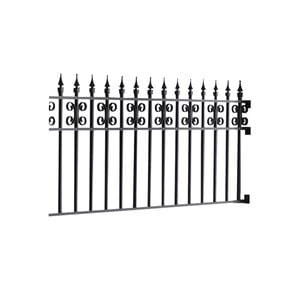 Masterworks 2300 x 40 x 900mm Kensington Half Fence Panel Set