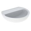 Galvin 50cm Kolo Rekord Wall Basin Without Overflow 0TH + Wall Fixing Kit