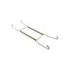 Everhang 25 - 36cm Brass Plated Hanging Plate Wires