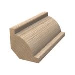 Porta 19x19mm 2.4m Ovolo Tasmanian Oak