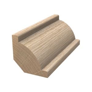 19 x 19mm 2.4m Tasmanian Oak Ovolo 