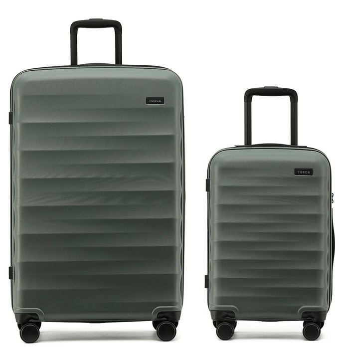 Tosca Interstellar 2.0 Hard Shell 20" SML & 30" LRG Suitcase Set - Moss