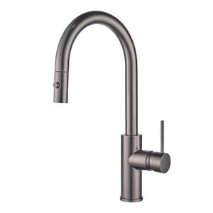 Mondella Resonance 35mm Gun Metal Side Lever Multi-Function Sink Mixer WELS 5 Star 6L/min