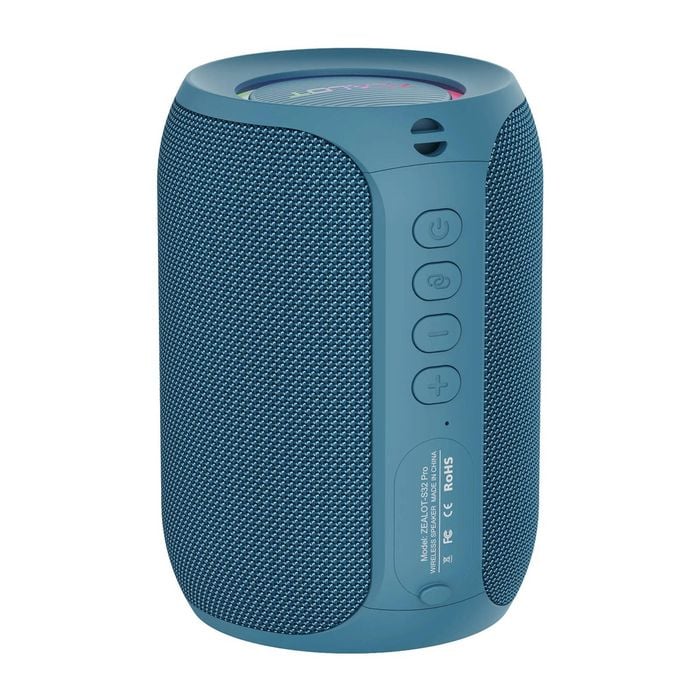 Nneoba Bluetooth Wireless Subwoofer Speaker Blue