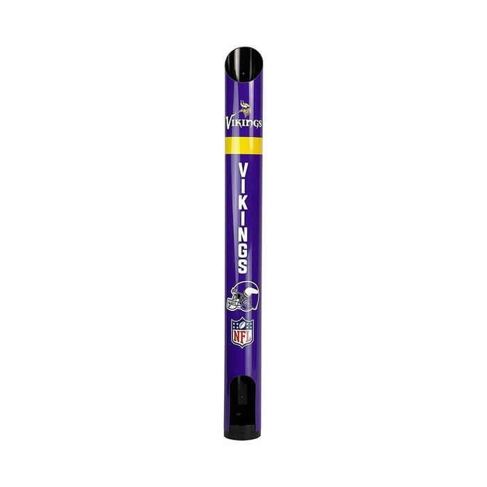 NFL Minnesota Vikings Stubby Holder Dispenser Storage