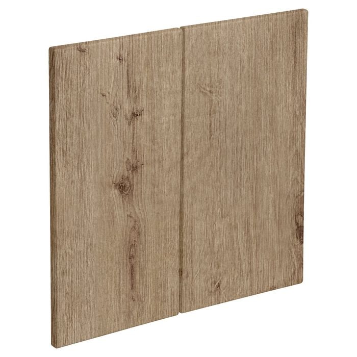 Kaboodle 600mm Spiced Oak Modern Rangehood Cabinet Doors - 2 Pack