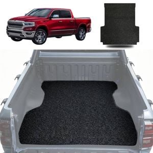 Signature Honeycomb UTE Tub Mat Tray Liner for RAM 1500 Laramie 2019 - Current (DT) - Black