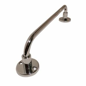 Barelli 240mm Chrome Steel Bella Screw-On Towel Rail - 240mm