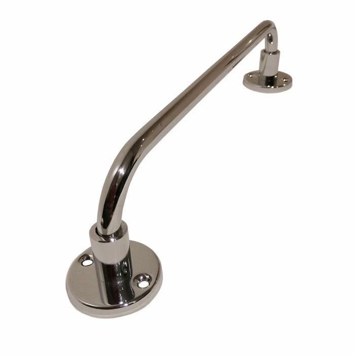 Barelli 240mm Chrome Steel Bella Screw-On Towel Rail - 240mm