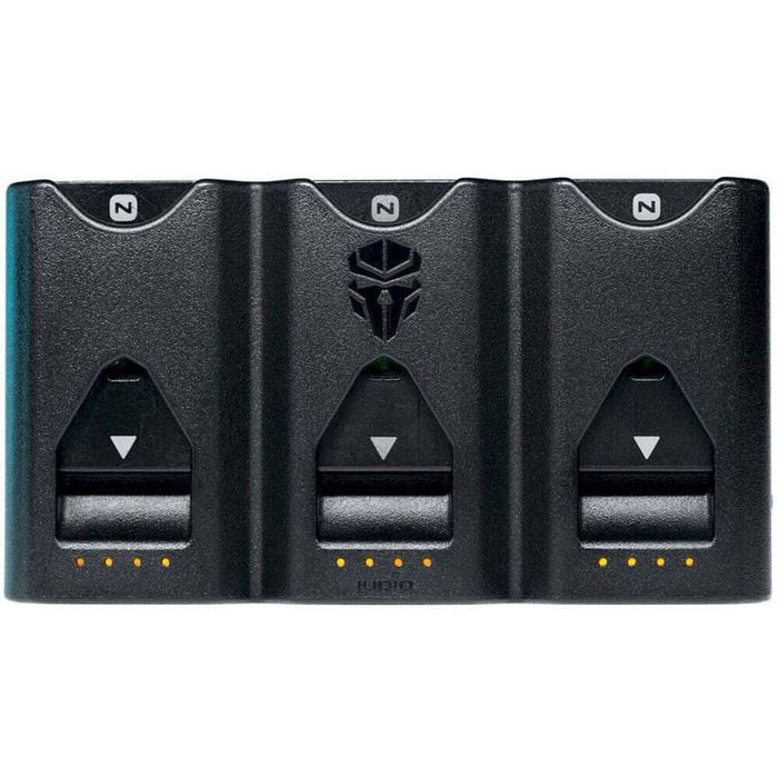Jupio Canon LP-E6NH Prime Triple Charger w/ Memory Card Holders