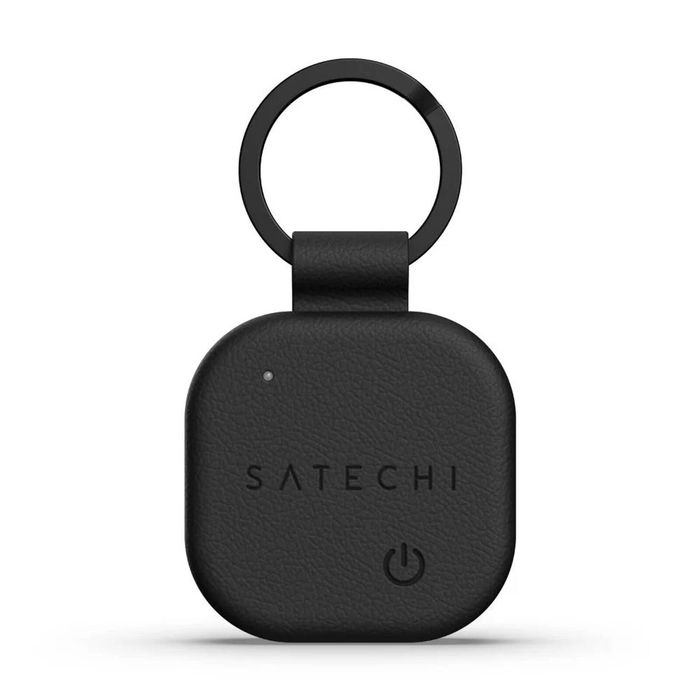 Satechi Vegan-Leather FindAll Keychain (Black)
