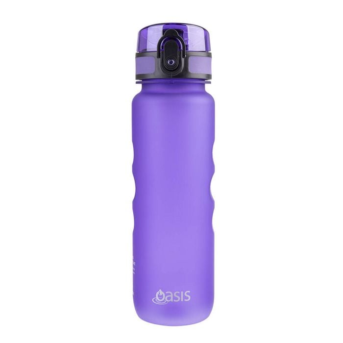 Oasis Tritan Ergonomic Leak-Proof Sports Water Drink Bottle 550ml Purple