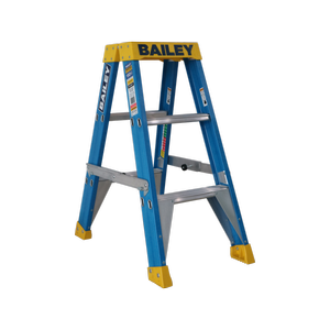 Bailey Ladders 0.9m 150kg Fiberglass Double Sided Step Ladder