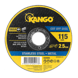 Kango 115mm x 2.5mm Metal Cut Off Disc