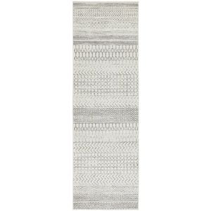 The Rug Connection Liu Harper Silver 400x80cm - Large Runner Pet Friendly Indoor Rug
