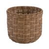 Astin Sinclair 350 x 300mm Natural Poly Rattan Checked Basket Planter Large