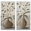 P&P Multicolour Flowers Vase Hand Painting Canvas For Wall Decorative Display