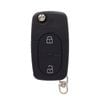 Key Zone Replacement 2 Button Car Key Shell/Housing with 1606 Battery Clip to suit VW Bora, Golf, Passat (1995 - 2005)