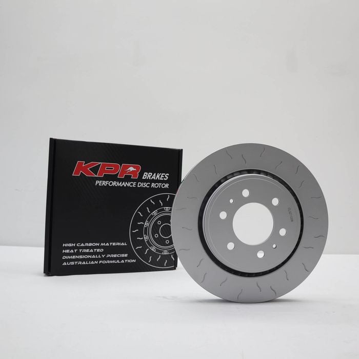 Kpr Brakes Ht4s 4000 Series Slotted Brake Rotors FOR Lc200 15-21 My16 18 Inch Wheel 354mm X 83.5mm 42724s (SINGLE)
