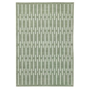 Loopsie-290cm X 190cm-gerritsen Green Printed Washable Rug