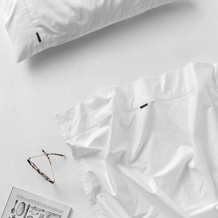 Linen House Augusta White Sheet Set - Queen