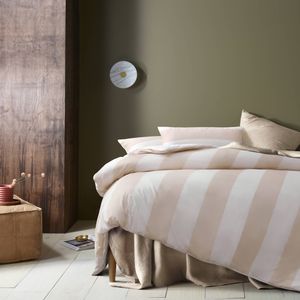 Accessorize Regency Natural Washed Cotton Quilt Cover Set - Queen Bed