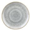 Churchill Studio Prints Homespun Coupe Plate Stone Grey 217mm Ceramic Tableware
