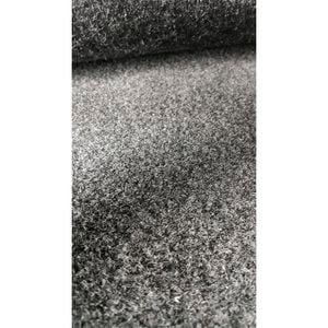 Q'Decor Resin Back Velour Marine Carpet 2m Wide Dark Grey
